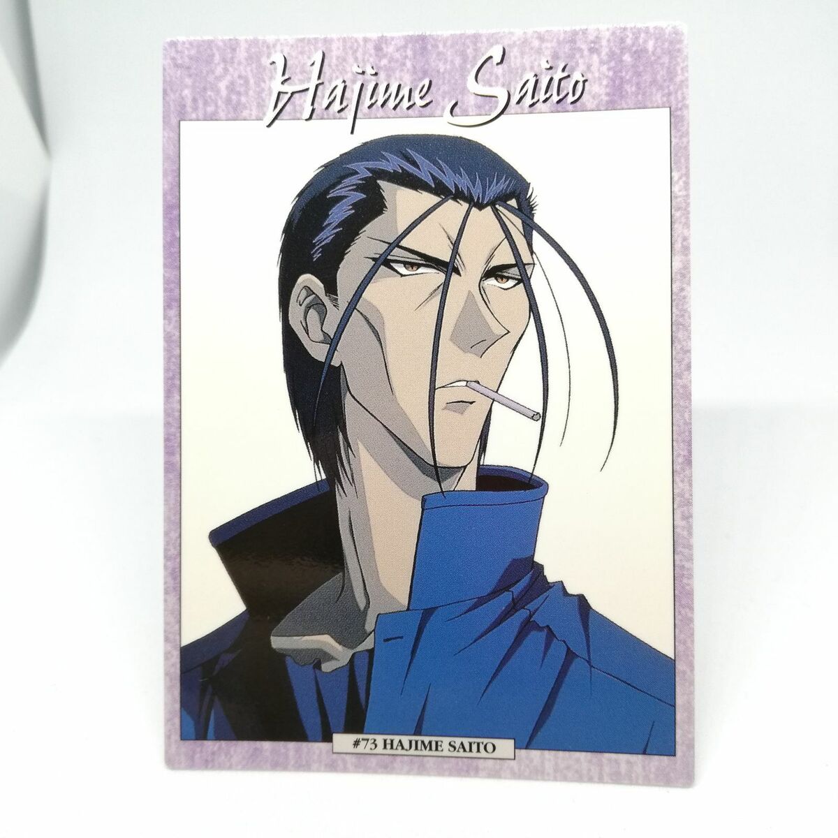 80 Shinomori aoshi Rurouni Kenshin Samurai X Card DASS Masters Anime MAGAZIN