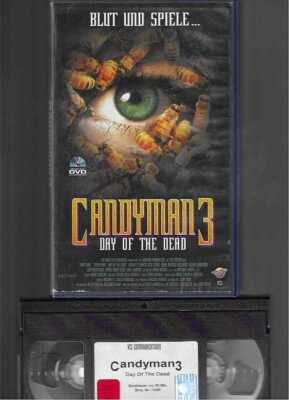 VCL Video  CANDYMAN 3  Day of the Dead   VHS Rarität  FSK18 