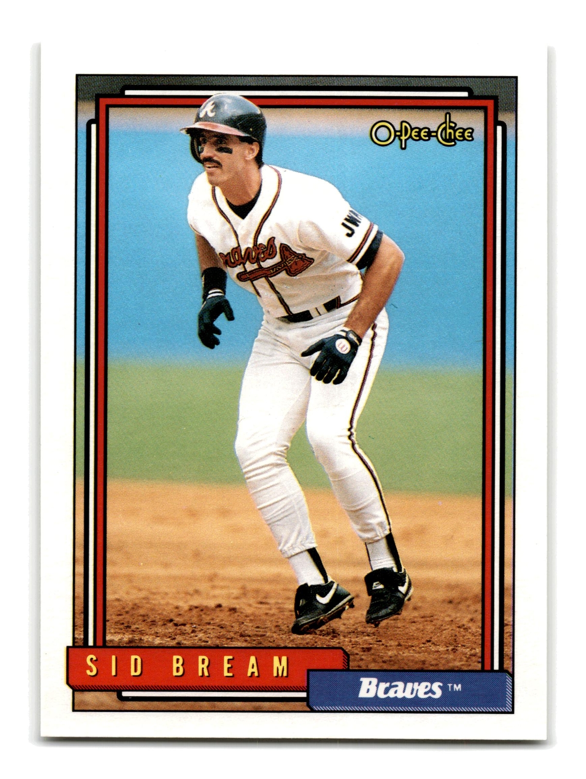 Sid Bream 1992 O-Pee-Chee #770 Atlanta Braves NM-MINT