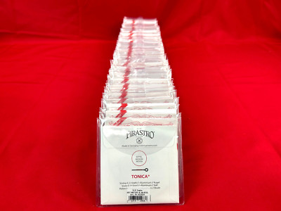 100% Authentic 1 Set New Tonica Violin String Set 4/4 - Aluminum E Ball