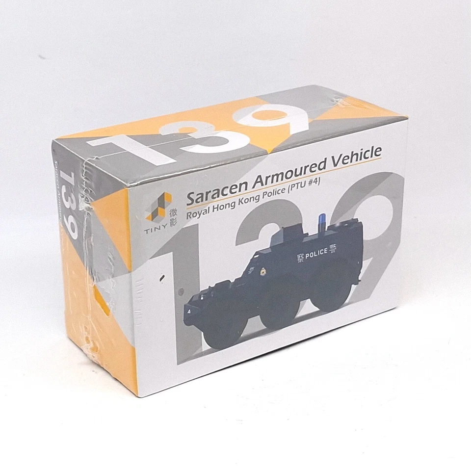 TINY 139 Saracen Armoured Vehicle Royal HONG KONG Police PTU #4 1/72 New - Image 3 of 4