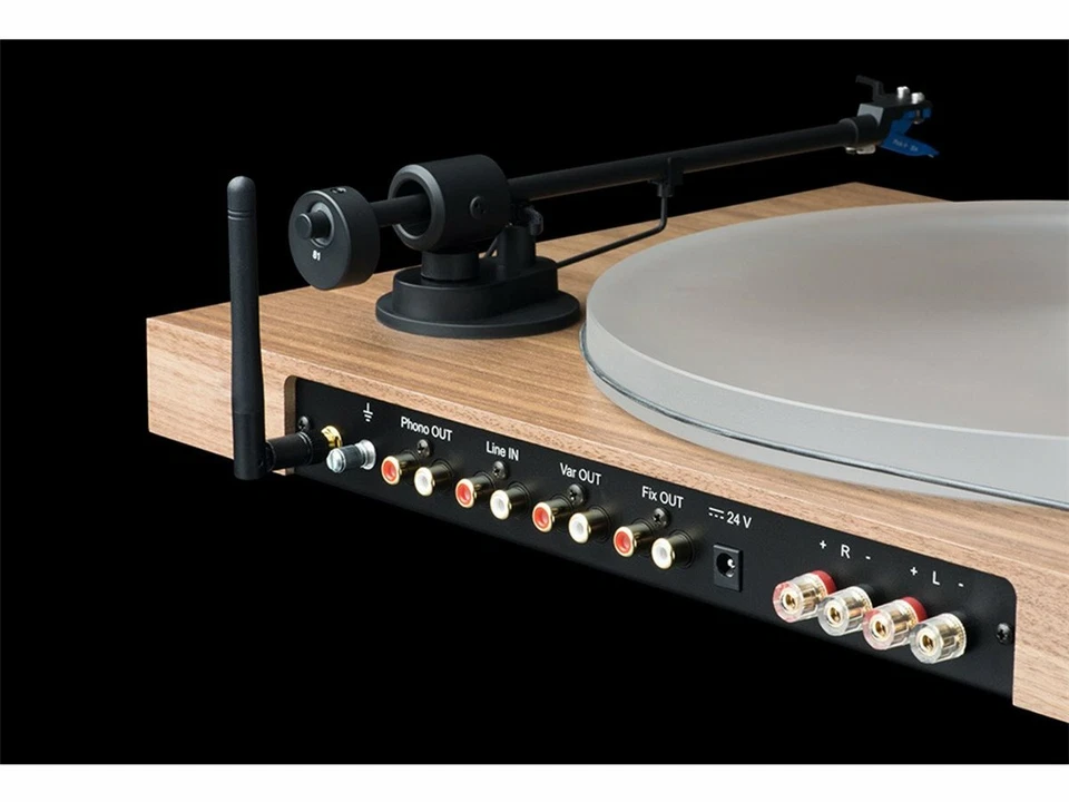 Tocadiscos Pro-Ject Juke Box S2 juego estéreo nogal incl. Speaker Box 5 S2 - Imagen 2 de 4