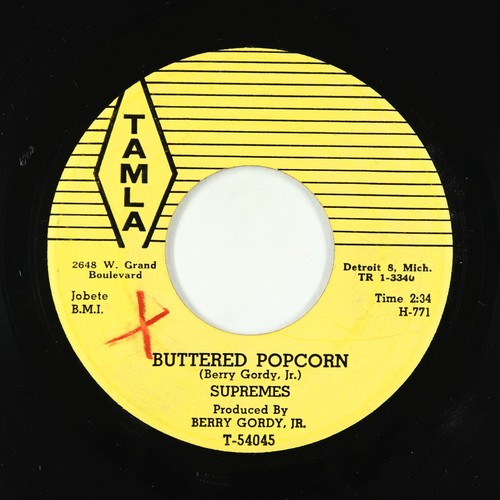 Northern Soul 45 Supremes Buttered Popcorn Tamla eBay