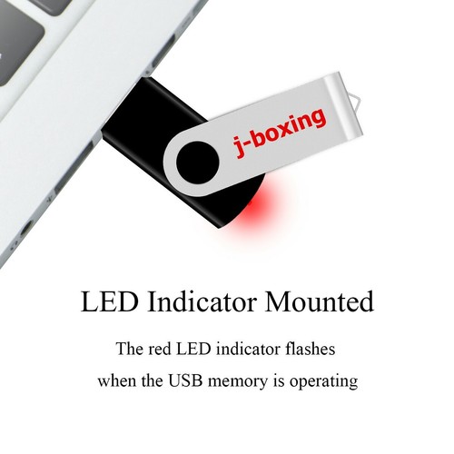 US Stock 32GB USB 3.0 Flash Drive Rotating Jump Drive Flash Stick External Drive - Afbeelding 11 van 12