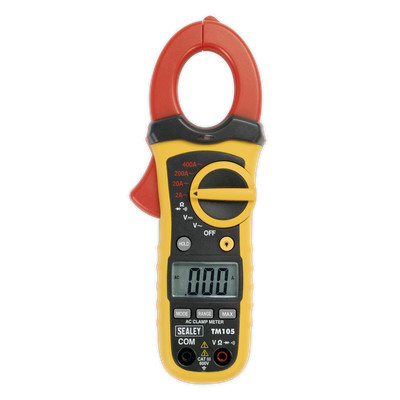 Sealey Professional Auto-Ranging Digital Clamp Meter NCVD - 6 Function Garage...