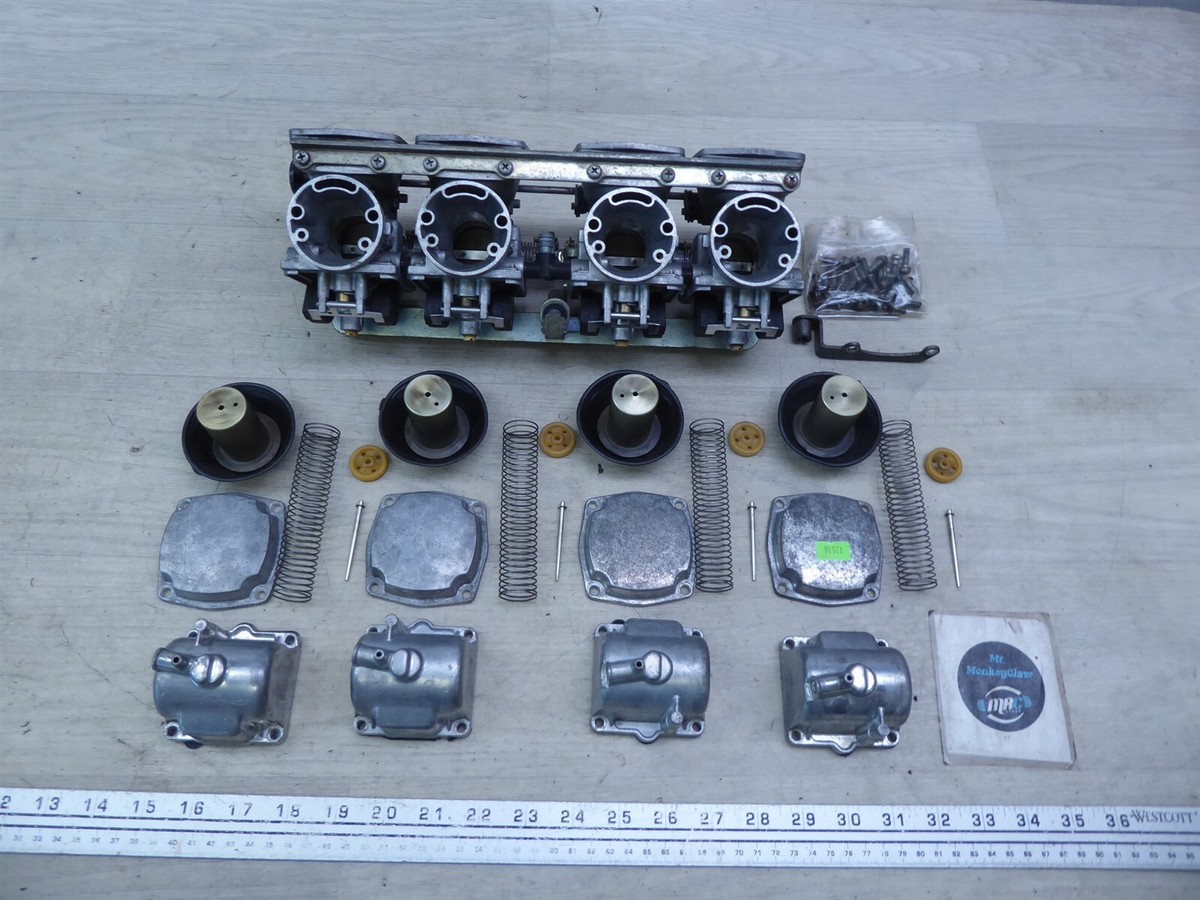 1981 Kawasaki KZ1000 LTD K13516) Mikuni carburetors carbs set | eBay
