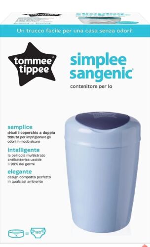 Sistema de eliminación de pañales Tommee Tippee Simplee Sangenic incluye 1 casete - Imagen 3 de 3