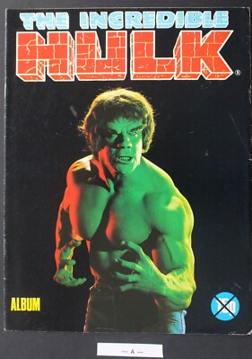 その他 1979 Incredible HULK picture card album Incredible HULK Sticker ALBUM TV Classic LOU FERRIGNO Photo