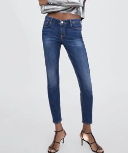 Low-rise Sculpt Skinny Jeans(Navy Blue 