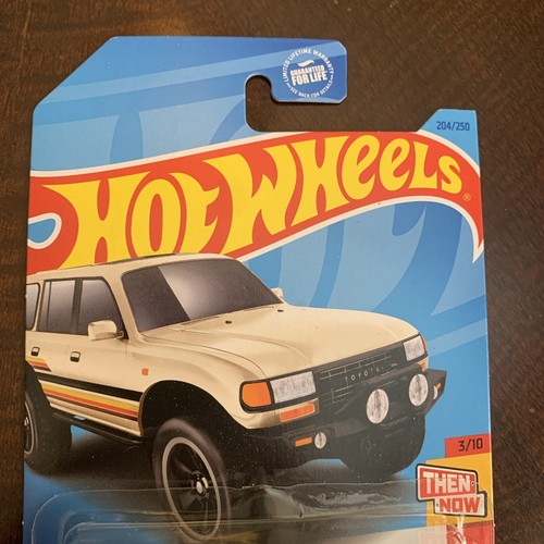 Hot Wheels #204 Toyota Land Cruiser 80 Ivory 2023 HW THEN AND NOW 3/10 - Picture 3 of 6