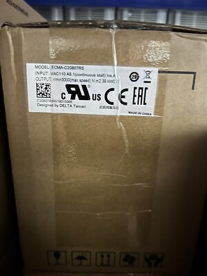 1PC Delta ECMA-C20807RS ECMAC20807RS Servo Motor New In Box Expedited Shipping