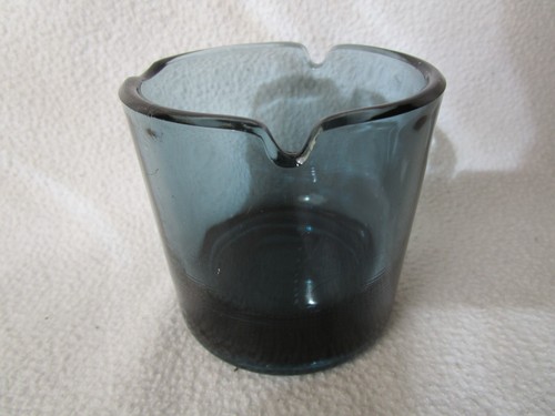 WMF Wagenfeld Kippascher turmalin Glas Aschenbecher Ersatzglas unbeschädigt - Picture 4 of 6