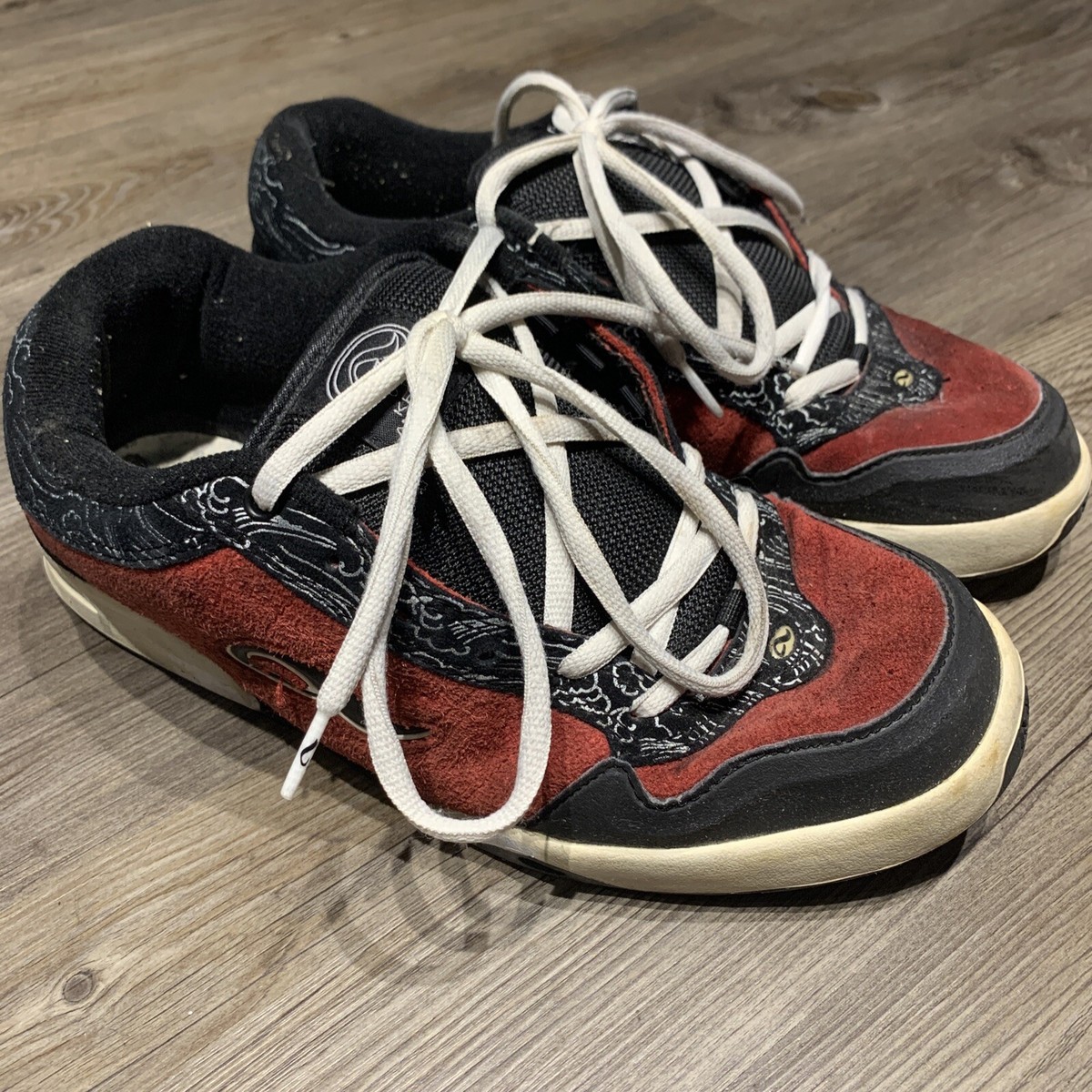 スケートボード 90s STUSSY Lowe alpine 35L vintage old Vintage 90s Stussy Rare Purple All over Logo Print