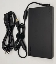Genuine OEM Lenovo ADL230NDC3A 230W 20V 11.5A Slim Yellow Square Tip AC Adapter