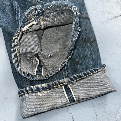 Levis 505 Big E Vintage 60s Redline Selvedge USA XX 1960s Jeans