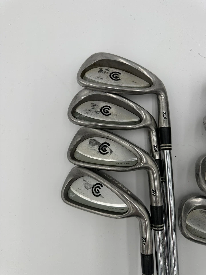 Cleveland Ta6 Iron Set (3,4,5,6,7,9,P,D) R Flex Steel Shafts Right Handed - Image 2 of 4