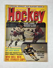 Ben Strong Series Hockey Magazine - Stanley Cup Playoffs - June 1973
