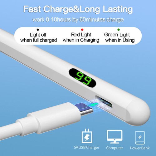 Universal Digital Stylus Pen Eingabestift Magnetisch für IOS iPad Samsung Handy - Bild 7 von 24