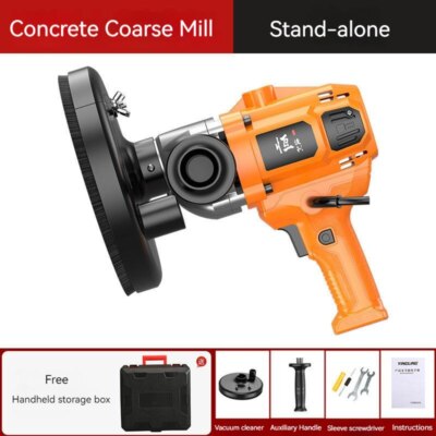 High-power Concrete Grinder Wall Flooring Splicing Joints Cement Block Grinder