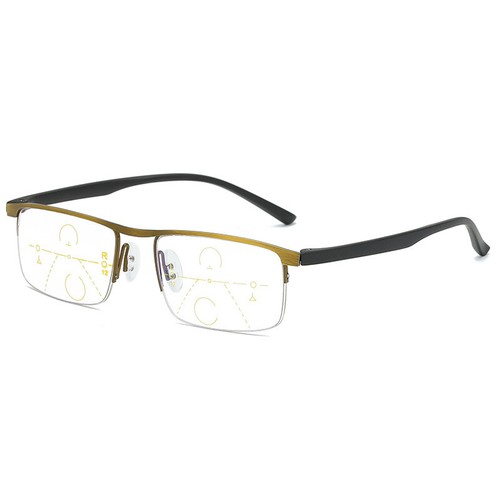 Smart-Zoom-Lesebrille progressive Multi-Fokus-Computer Anti Blue Ray - Bild 4 von 15