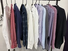 12 Designer Brand Name Shirts Men Used Various Sizes Hugo Boss Banana Republic