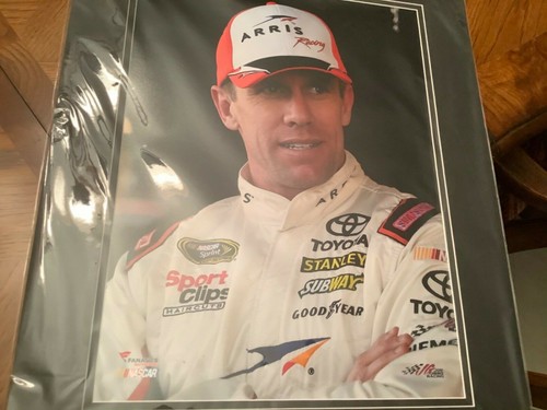 CARL EDWARDS NASCAR PICTURE A DOUBLE MAT AROUND IT 20" X 16" FANATICS AUTHENTIC - Picture 6 of 11