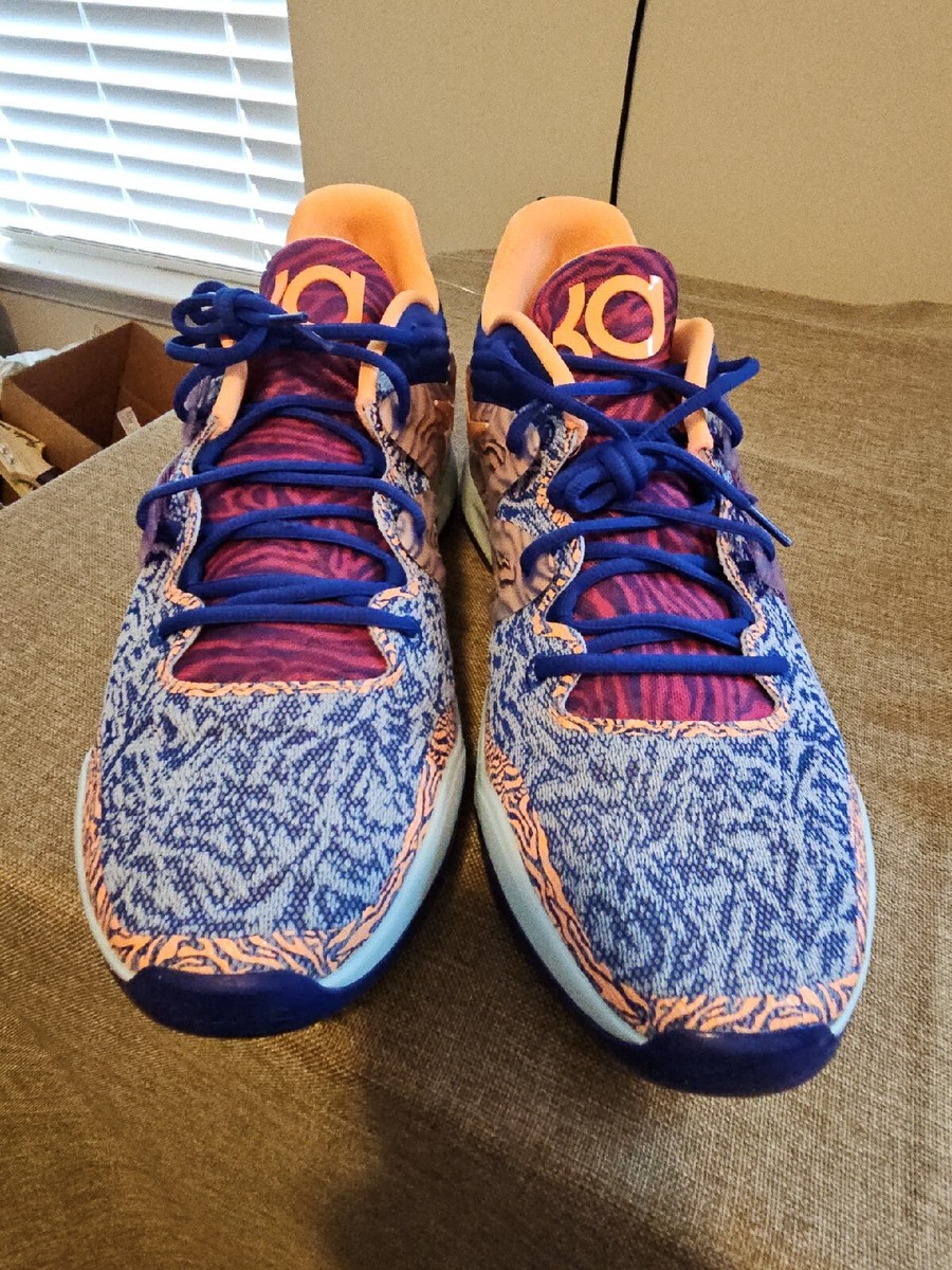 Nike KD 15 Napheesa Collier Blue Orange DC1975-400 Men display picture 3