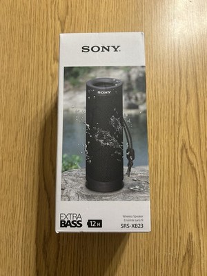 Sony SRSXB23 Extra Bass Portable Bluetooth Wireless Speaker (Black)