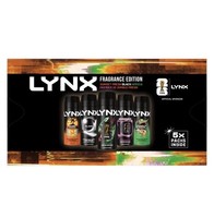 Lynx Fragrance Edition Men's 5 Body Spray Set for Him