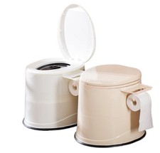 Portable Mobile Toilet, Lightweight Compact Commode for Outdoor Camping Travel