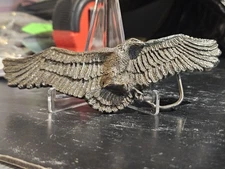 Vintage Eagle Belt Buckle The Great American Buckle Co 1981 USA 6 Inch B163