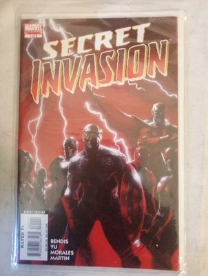 Secret Invasion #1 Gabriele Dell'otto Cover (Marvel Comics June 2008)