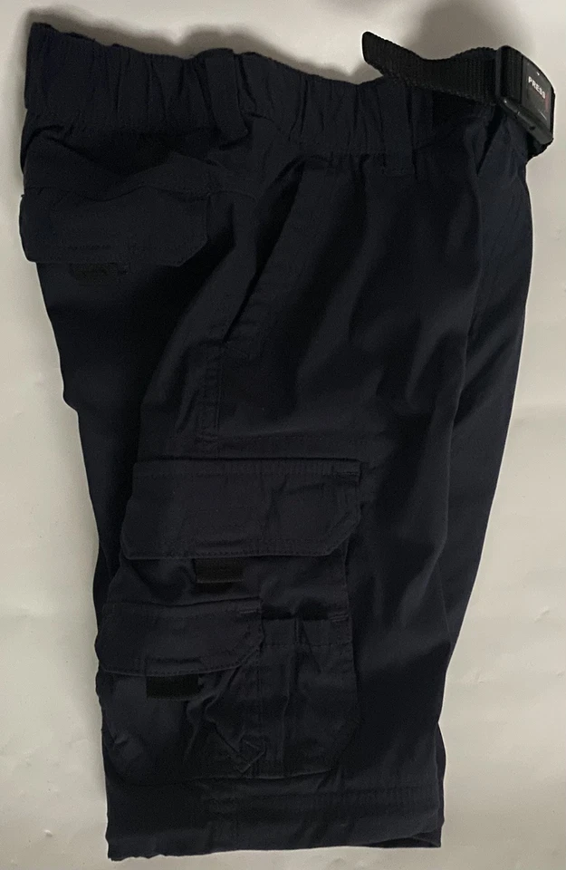 Pantalones cargo convertibles UNIONBAY para niños a pantalones cortos *SOLO PANTALONES CORTOS anuncio azul marino 7-8 S Foto 4 de 4