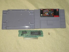 Captain America & Death of Superman for SNES .Authentic. Clean/Tested Nintendo.