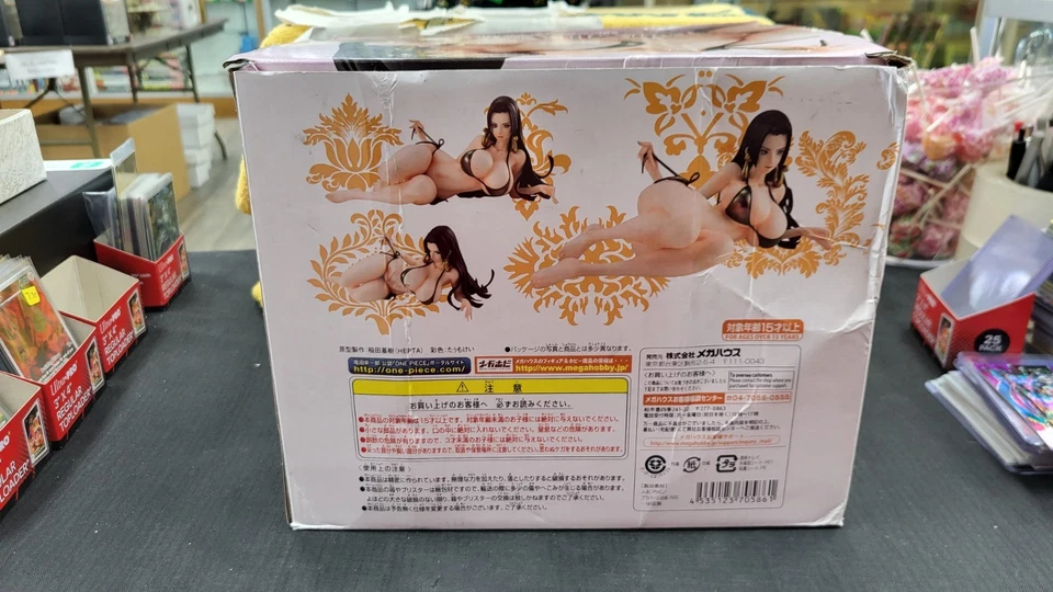 NIB BOA HANCOCK ONE PIECE WORLD PORTRAIT OF PIRATES FIGURE 1/8 VER BB SP — 第 3/4 张图片