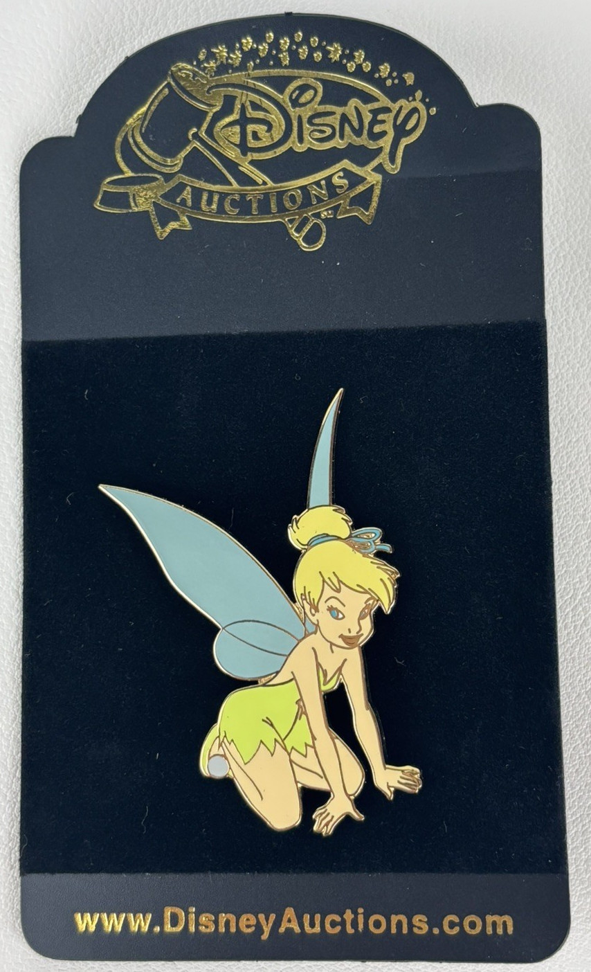 Disney Auction Tinker Bell Kneeling Pin LE 1,000