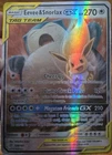 (J)2019 Pokemon Sun & Moon Team Up Eevee & Snorlax GX 120/181 Tag Team  PSA 9