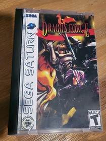 Dragon Force Saturn USA Genuine & A grade reprinted insert+manual