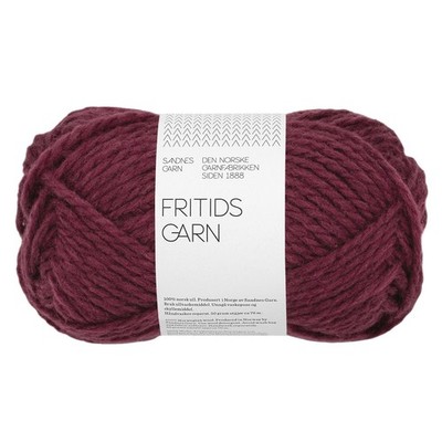 FRITIDSGARN von SANDNES GARN - DEEP BURGUNDY (4372) - 50 g / ca. 70 m Wolle