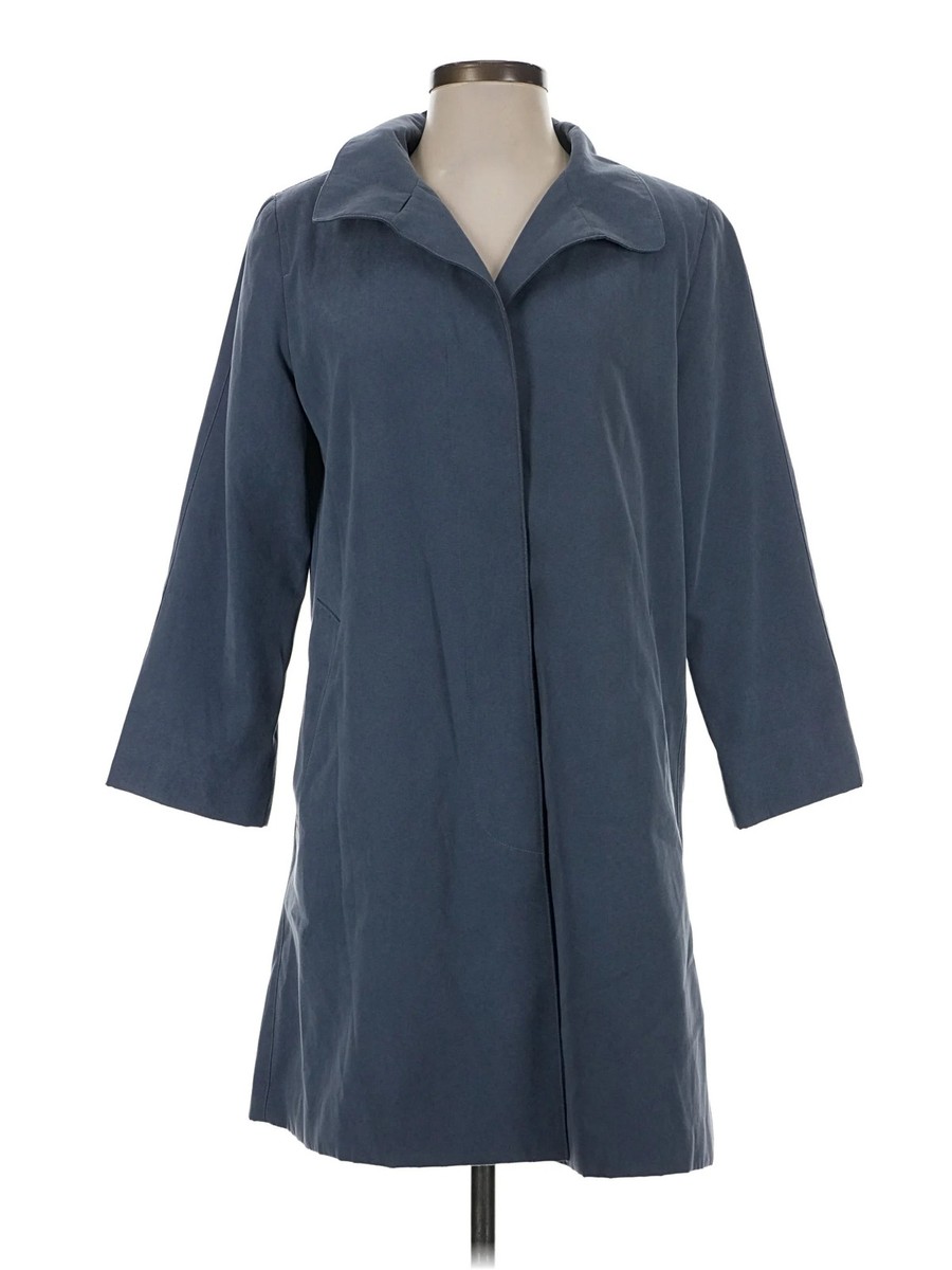 London Fog Women Blue Coat XS Petites