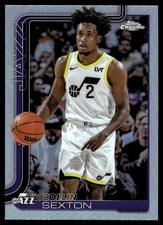 Collin Sexton 2025-26 Topps Chrome #210 Jazz Insert ? SEE SCAN! FREE SHIPPING