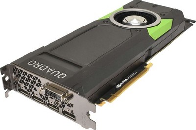 Dell 000MKC NVidia Quadro P5000 699-5G413-0500-110 M 16GB GDDR5X PCIe x16 DP DVI
