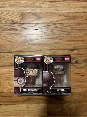 Funko Pop! Vinyl: Stranger Things Vecna #1806 & Mr. Whatsit #1808 IN HAND
