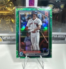 2024 Bowman Chrome Roman Anthony Lunar Green Refractor #BCP-22 Red Sox Prospect