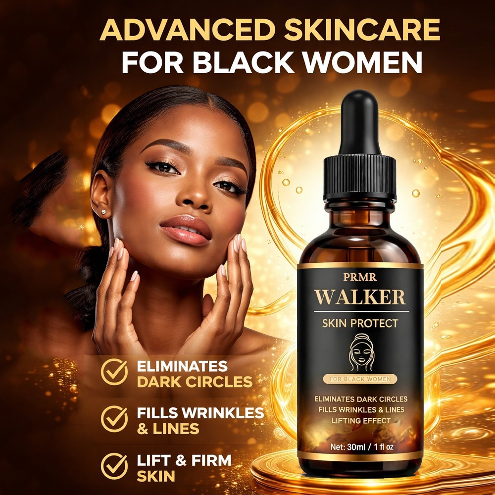 Walker Skin Protect Serum Black Women Gentle Facial Skin Care