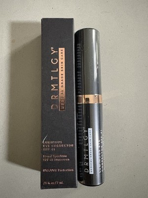 DRMTLGY Luminous Tinted Under Eye Cream Color Corrector SPF 41 ~FAIR~ New Sealed