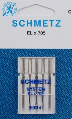 5 Overlock-Nadeln System 2022 Stärke 90 (SCHMETZ)