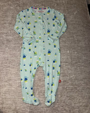 Magnetic Me Modal Blend Graphic Print Footed One Piece Sleeper 6-9 Months