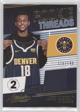 2018 Absolute Memorabilia Rookie Threads Level 2 116/149 Jarred Vanderbilt 5yi