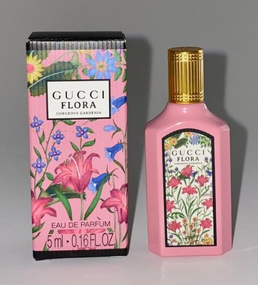 Gucci Flora Gorgeous Gardenia Eau De Parfum EDP 5 ml / 0.16 oz mini Splash